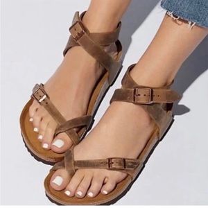 Birkenstock Yara Sandals in Habana Size 8.5